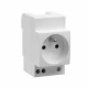 Prise modulaire 2 P+T 16A