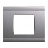 NORVIKA Plaque Simple Gris alu 