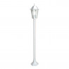 Potelet Lumineux Extérieur 60W max E27 Fonte Blanc LOAN