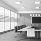 Cadre saillie pour dalle LED 600x600mm ref.812319 CREALYS