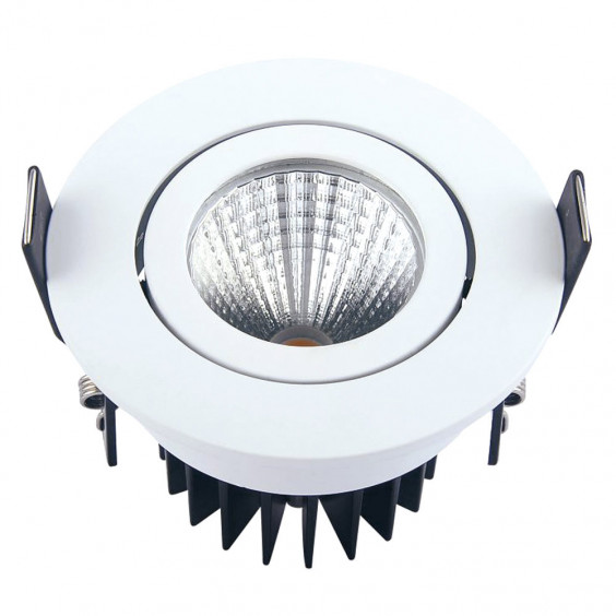 Spot encastrable orientable LED COB 9W blanc WOLTZ