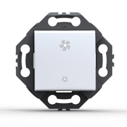 NORVIKA Commande de vmc Blanc 