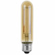 Ampoules LED Tube à filaments E27 - Verre ambré