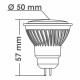 AMPOULE LED SMD 7W BLC CHAUD GU5.3