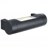 PROJECTEUR CYL A FIXER LED SMD 15W BLC CHAUD NOIR