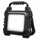 Projecteur chantier 60W - câble 3m + 2x2P+T + prise USB