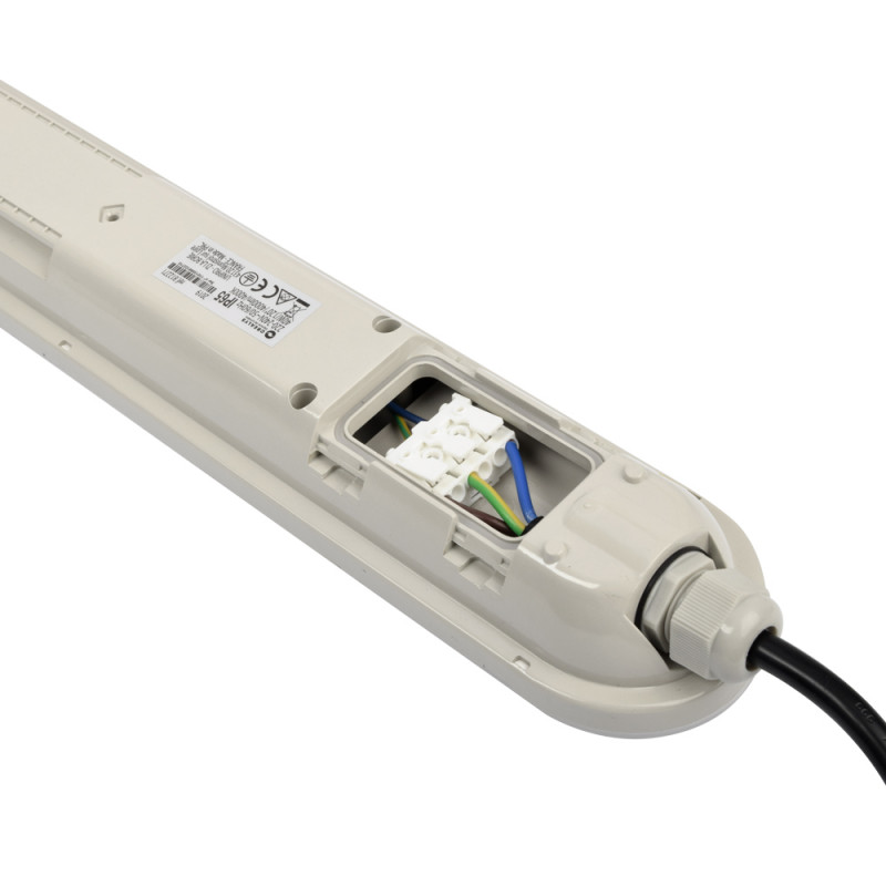 Réglette LED étanche CCT connectable avec détecteur de mouvement - 150cm -  56W - IP65