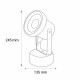 Spot Extérieur Orientable à Fixer LED 12W blanc
