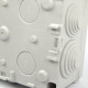 Boîte de Dérivation 7 Entrées 100x100x55mm IP55 NALTO SIRIUS 54