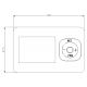 Thermostat Programmable sans Fil + Récepteur HF ATENZA