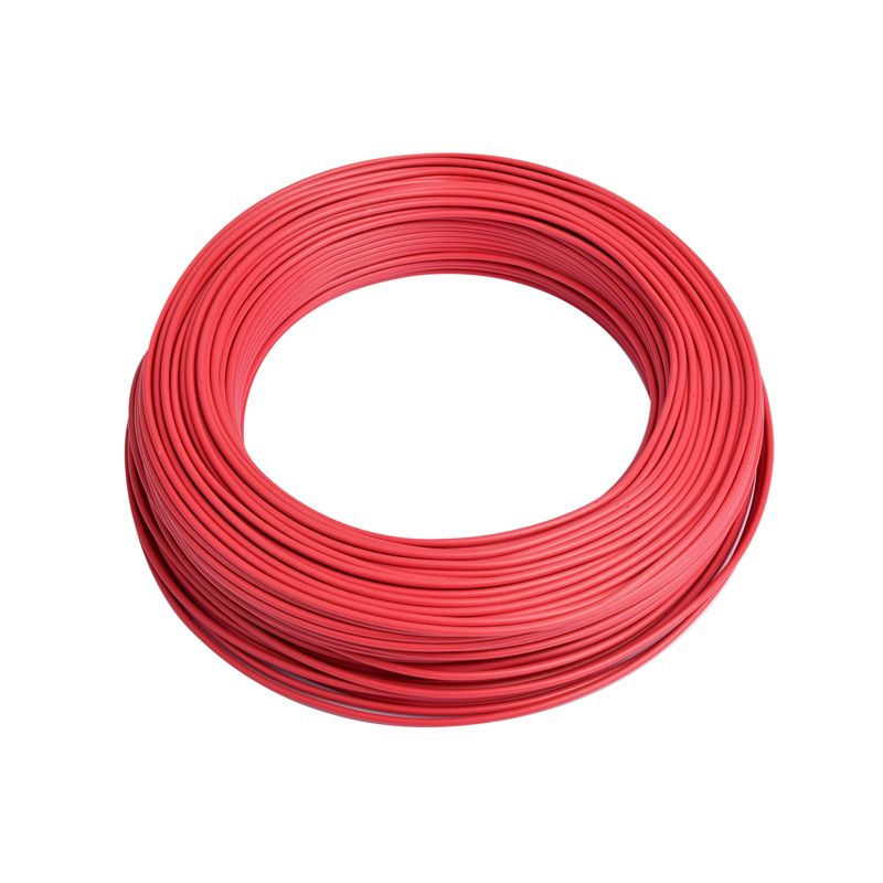 Fil électrique rigide bobine 100m 1.5mm2 rouge : : Bricolage