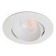 Spot à encastrer Orientable Variable 7W LED COB Blanc CREALYS