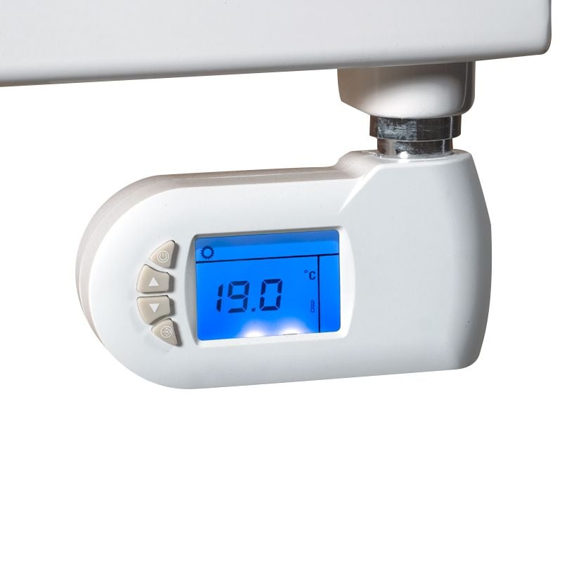 Radiateur sèche-serviettes électrique à inertie écran LCD 750W
