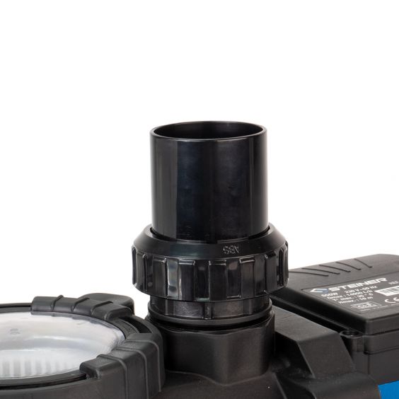 Groupe de filtration 0.6CV 11m³/h Ø450mm vanne Top 6 voies STEINER