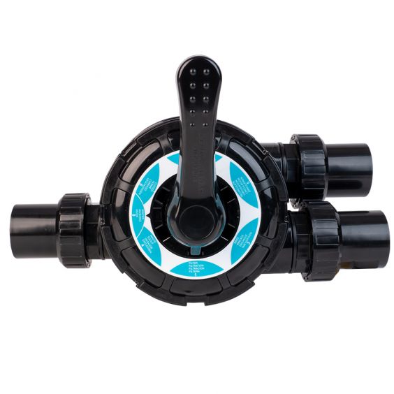 Groupe de filtration 0.6CV 11m³/h Ø450mm vanne Top 6 voies STEINER