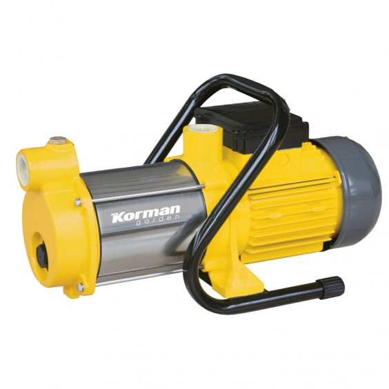 Pack Tuyau d’arrosage Ø15mm 25m + Pompe de Surface Multicellulaire 900W + Kit d'Aspiration 7m Ø25mm + Colliers de serrage
