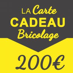 La Carte Cadeau Bricolage 200€