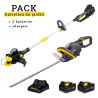 Coupe-Bordure + Taille-Haie Sans Fil 40V + 2 Batteries + Chargeur STEINER