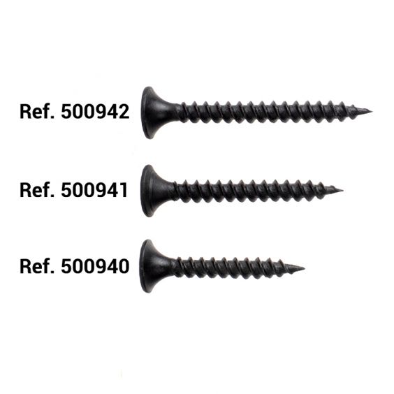 Boîte de 500 Vis Placo Noir 3.5x25mm