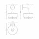 Applique Extérieure 60W max E27 Acier Noir WOLTZ
