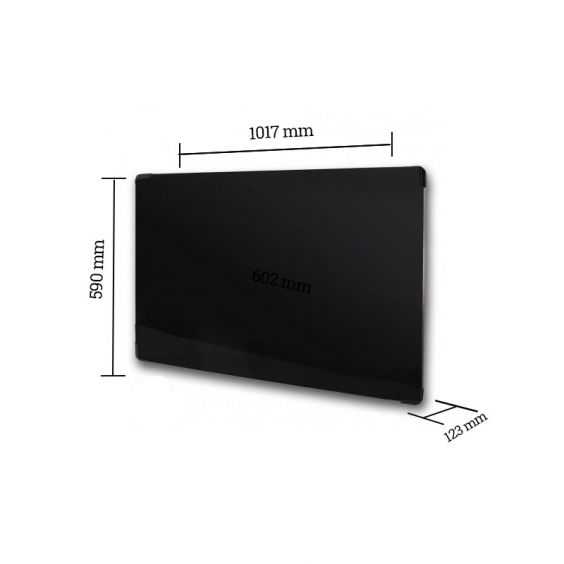 Radiateur électrique verre 1500W