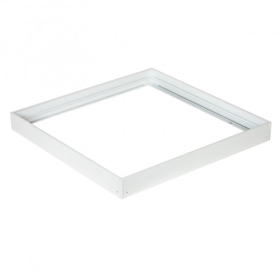 Pack dalle LED 36W backlit recouvrable 600x600mm + cadre pose saillie WOLTZ