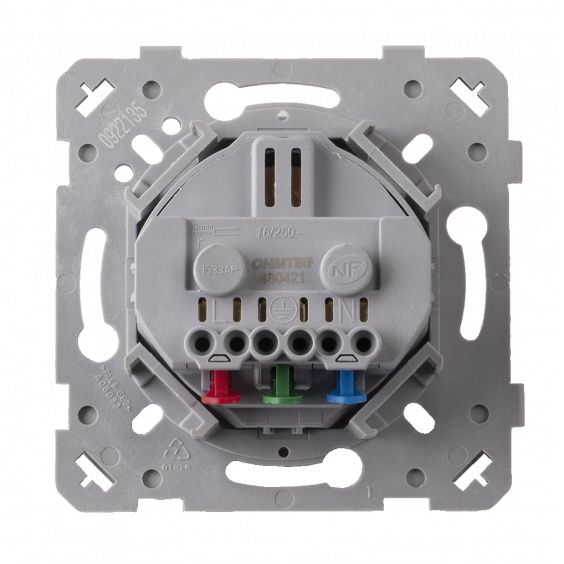 Prise 2P+T 16A Affleurante Blanc EPURE