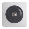 OHMTEC Epure Prise Rj45 Cat6 Anthracite 