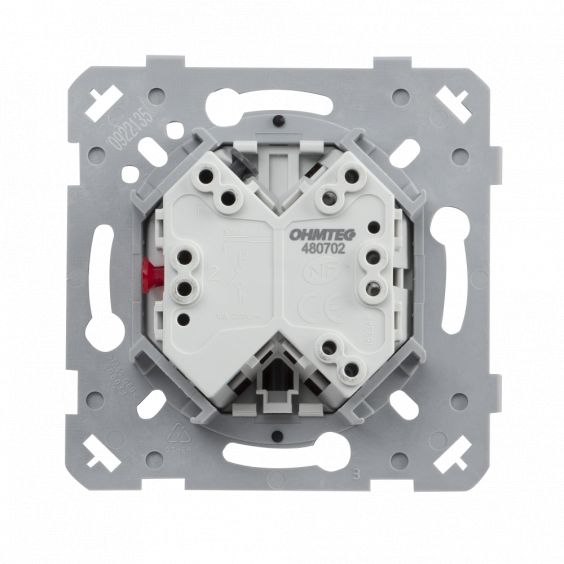 OHMTEC Epure Poussoir blanc complet