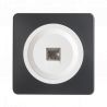 OHMTEC Epure Prise Rj45 Cat6 Blanc 