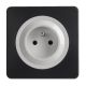OHMTEC Epure Prise 2P+T Auto Blanc 