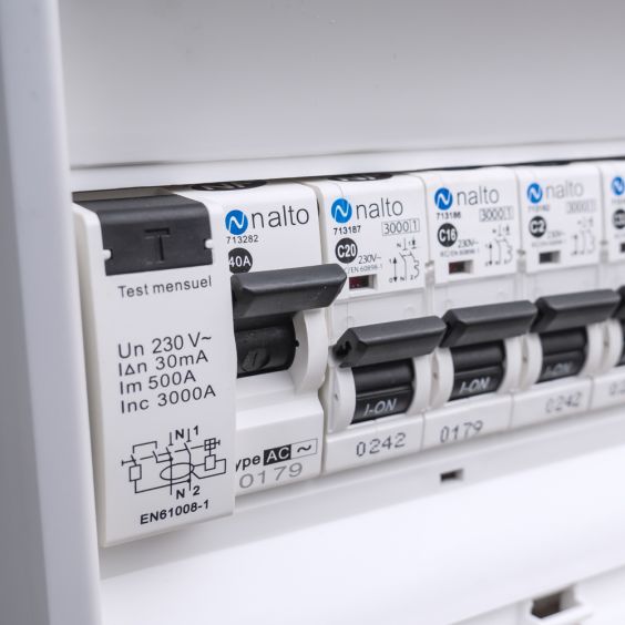 Disjoncteur à vis 10A - 1P+N - 3kA NF NALTO