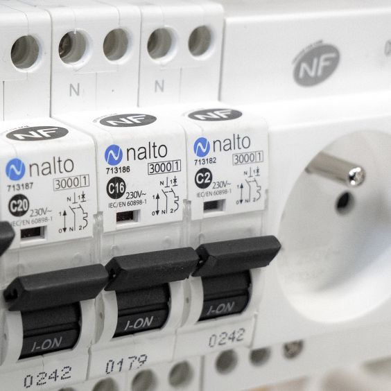Disjoncteur à vis 16A - 1P+N - 3kA NF NALTO