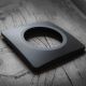 OHMTEC Epure Plaque Simple Anthracite Mat 