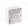 OHMTEC Epure Boitier Saillie 1 Poste Blanc 