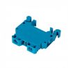 Bloc de jonction bleu 1 entrée 1 sortie section max 35mm² 230V