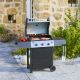 Barbecue Gaz ROSTER 3 Brûleurs Plancha Intégrale