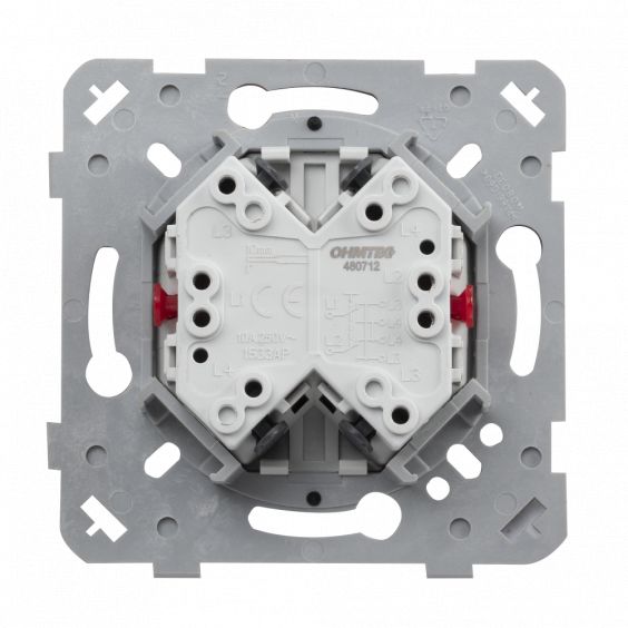 OHMTEC Epure Commutateur Anthracite 