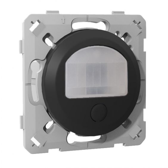 OHMTEC Epure Interrupteur automatique compatible Led anthracite 