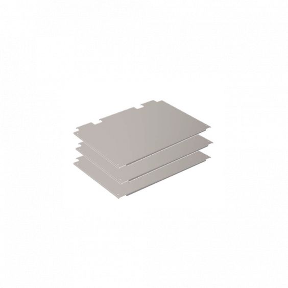 Lot de 3 étagères pour meuble Workstation - MASURIA