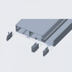 Connecteur d'assemblage GTL 250 mm avec GTL 105 mm