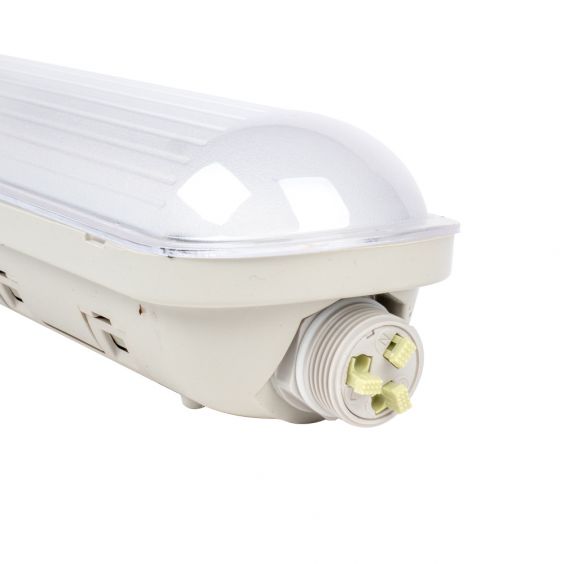 Réglette LED étanche CCT et puissance ajustable 150cm 48W WOLTZ