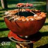 Brasero plancha Stilo Ø1000 Corten - MASURIA