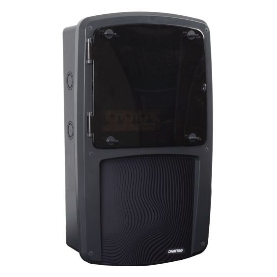 Coffret mobilhome - 4 raccordements 16A avec protection par disjoncteur différentiel - OHMTEC