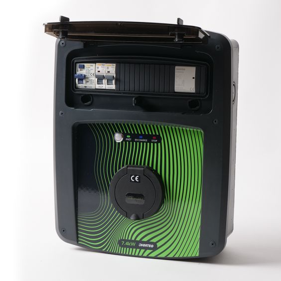 Coffret de recharge 7.4 kW avec contrôleur de charge et protection électrique