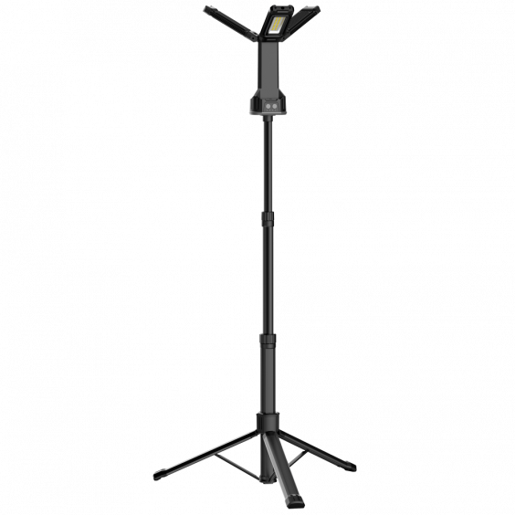 Projecteur de chantier LED rechargeable sur trépied 94/183cm 70W WOLTZ