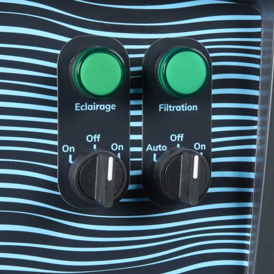 Coffret piscine filtration + éclairage + traitement de l'eau NALTO