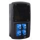 Coffret camping 4 prises CEE 10A avec protection par disjoncteur différentiel - OHMTEC