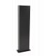 Borne métalique alu anthracite pour coffret de camping ou coffret de recharge OHMTEC