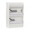 Tableau électrique équipé et câblé NF logement T2 à T3 neuf 2 différentiels + 8 disjoncteurs auto 4.5kA + 1 prise 2P+T 16A NALTO